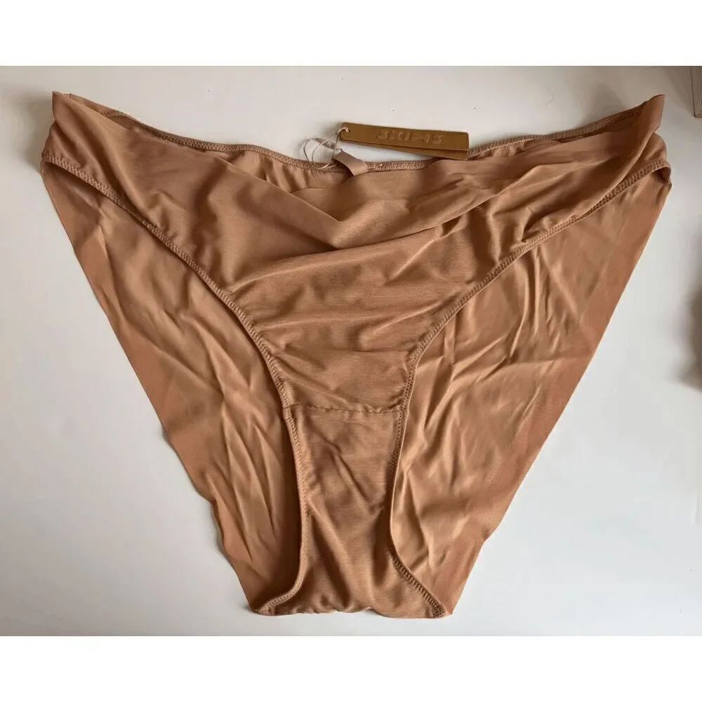 SKIMS Weightless Bikini in Clay Size 4X